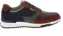 Australian Sneaker Cayenne 15.1586.01 AFO Zwart Grijs Cognac 10½ - Thumbnail 1