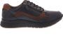 Australian Sneaker Hatchback Leather 15.1607.02-S12 Blue Tan - Thumbnail 1