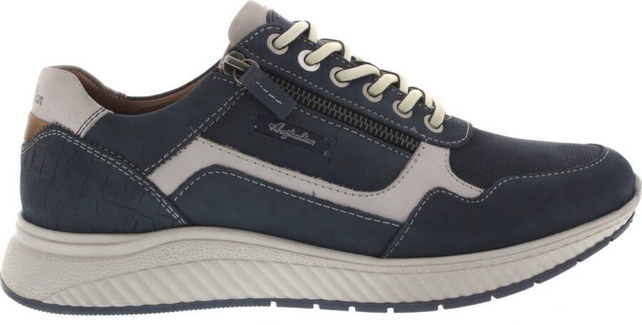 Australian Footwear Hatchback Sneakers Blauw Blue Light Grey