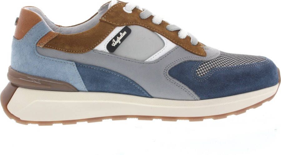 Australian Footwear Kyoto Sneakers Grijs Grey-blue Combi - Foto 1