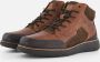 Australian Durango Donker Cognac Leren Schoen Brown Heren - Thumbnail 2