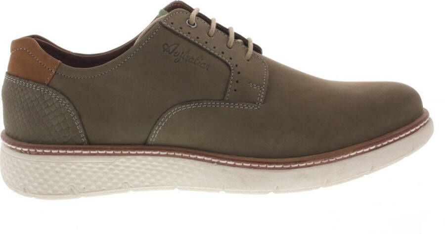 Australian Heren Veterschoenen Preston Light Green Groen - Foto 6