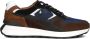 Australian Kyoto SKQ Blue Black Combi Heren Sneakers Multi - Thumbnail 1