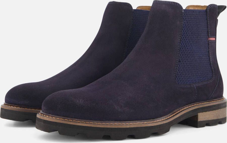 Australian Manhattan Chelsea boots blauw Suede