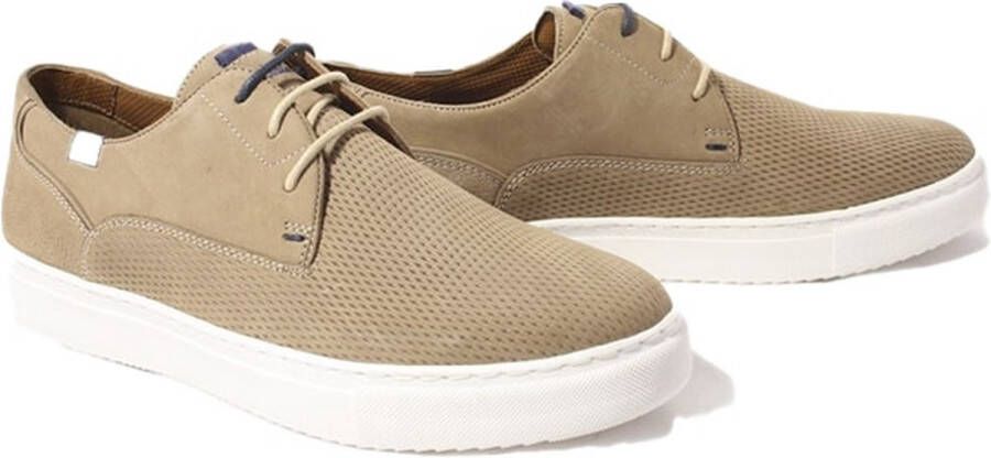 Australian Sneakers Beige Nubuck 301238 Heren Nubuck - Foto 14