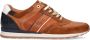 Australian Navarone Sneakers Cognac Blauw Wit Heren Sneakers Blauw - Thumbnail 1