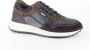 Australian Stevige Oxford Sneaker met Chunky Zool Meerkleurig Heren - Thumbnail 7