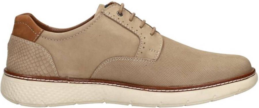 Australian Beige Nubuck Veterschoenen Pozzato Beige Heren - Foto 2