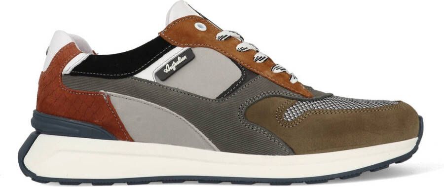 Australian Sneaker Kyoto Grey Leather 15.1651.01-K16 Grey Combi