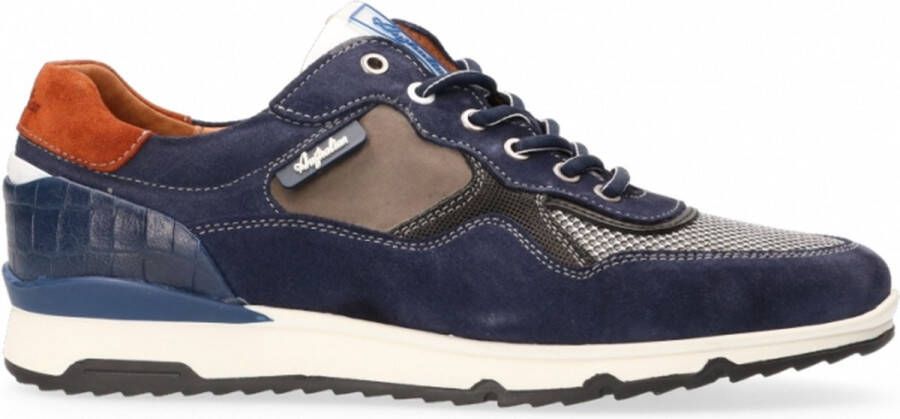 Australian Sneaker Mazoni 15.1516.03 Blauw Combi Suède 10½