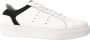 Australian Sneaker Omaha White Leather 15.1666.01-B02 White Blue - Thumbnail 2