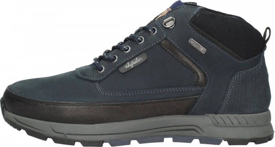 Australian Walker veterschoenen blauw Leer Heren