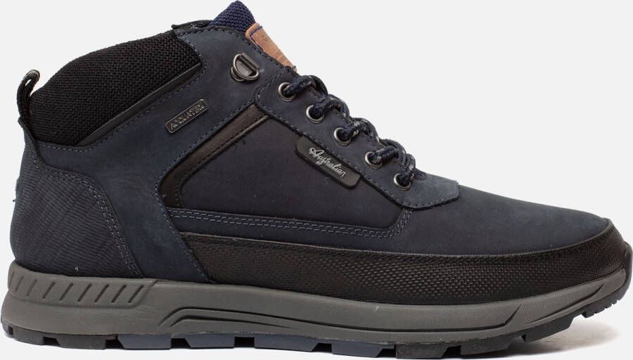 Australian Walker veterschoenen blauw Leer Heren