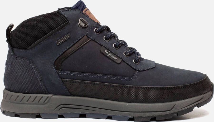 Australian Walker veterschoenen blauw Leer Heren