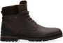 Australian York Brown Leather D19 Dark Br Heren Veterschoenen Bruin - Thumbnail 1