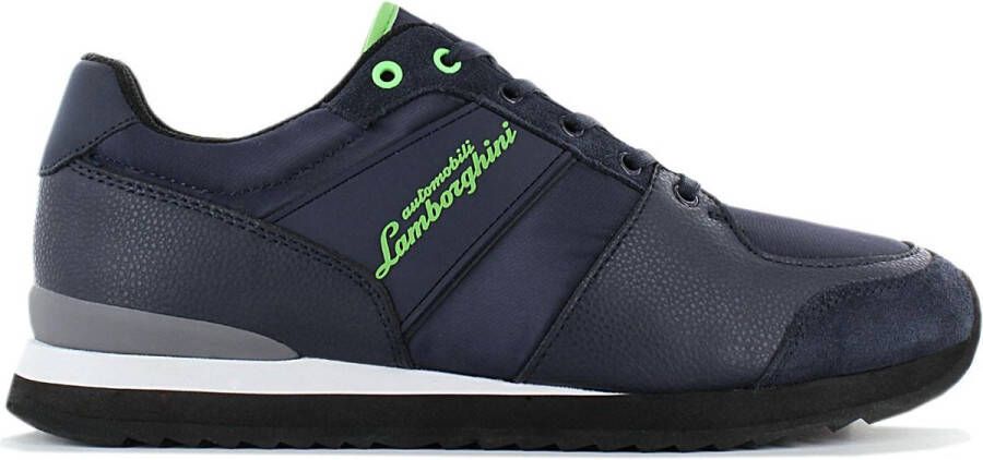 Automobili Lamborghini E0XUBSA3 Heren Motorsport Sneakers Sportschoenen Schoenen Blauw 71306-239 CM - Foto 1