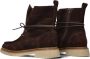 AYANA Veterboots Dames 09-241 Maat: 38 Materiaal: Suède Kleur: Bruin - Thumbnail 2