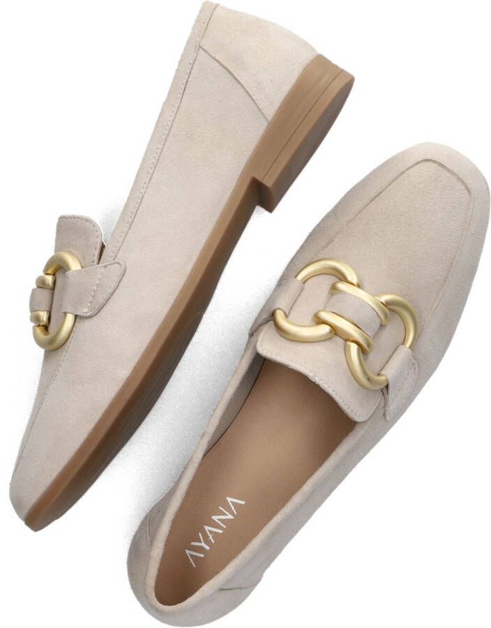 AYANA 4777 Loafers Instappers Dames Beige