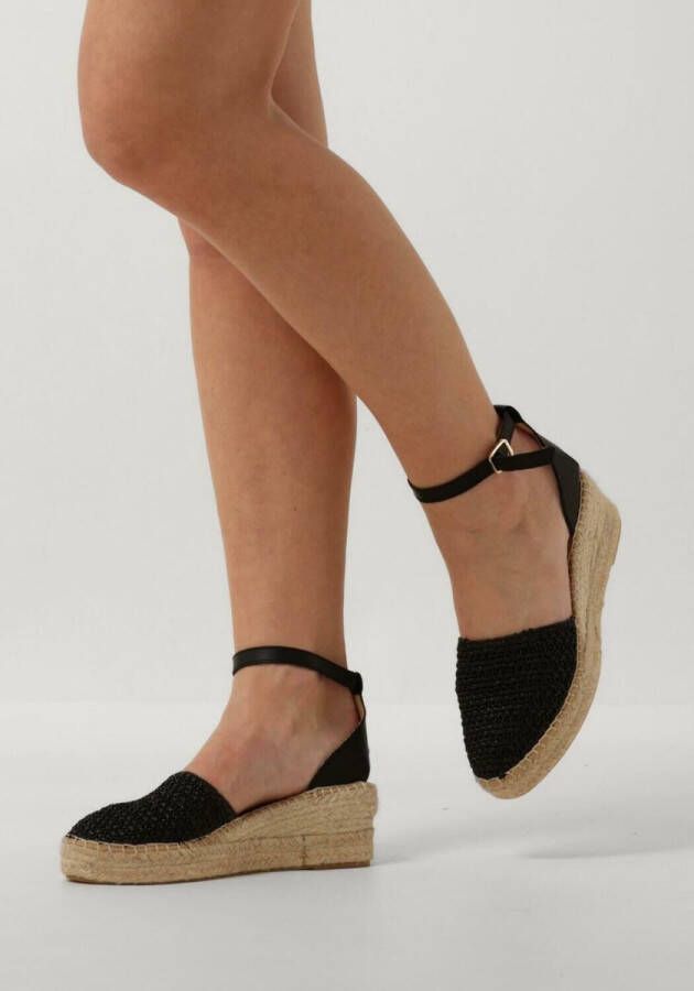 AYANA Dames Espadrilles Yu644 Zwart