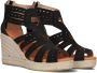 AYANA Yu693 Espadrilles Zomer Schoenen Dames Zwart - Thumbnail 2