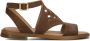 AYANA Sandalen Dames M05088 Maat: 37 Materiaal: Leer Kleur: Cognac - Thumbnail 2