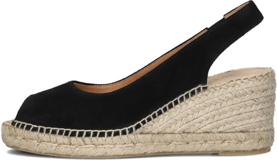 AYANA Yu165 Espadrilles Zomer Schoenen Dames Zwart