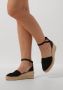 AYANA Espadrilles Dames Yu644 Maat: 39 Materiaal: Leer Kleur: Zwart - Thumbnail 2