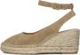 AYANA Espadrilles Dames Yu669 Maat: 40 Materiaal: Leer Kleur: Taupe - Thumbnail 2