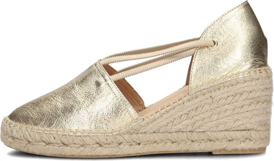 AYANA Espadrilles Dames Yu688 Maat: 42 Materiaal: Leer Kleur: Goud - Foto 2