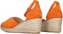 AYANA Espadrilles Dames Yu6891 Maat: 39 Materiaal: Suède Kleur: Oranje - Thumbnail 2