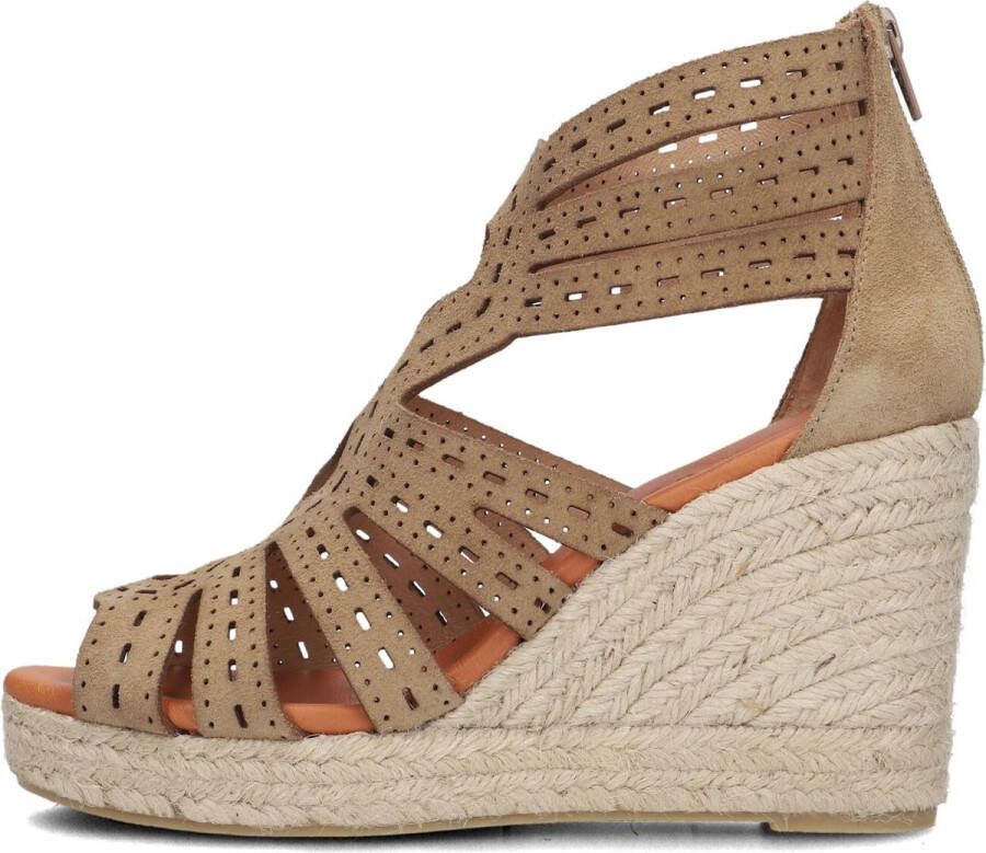 AYANA Yu693 Espadrilles Zomer Schoenen Dames Taupe