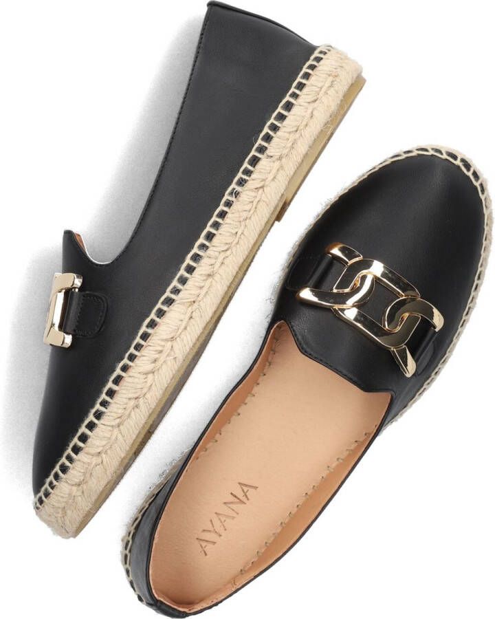 AYANA Yu695 Espadrilles Dames Zwart