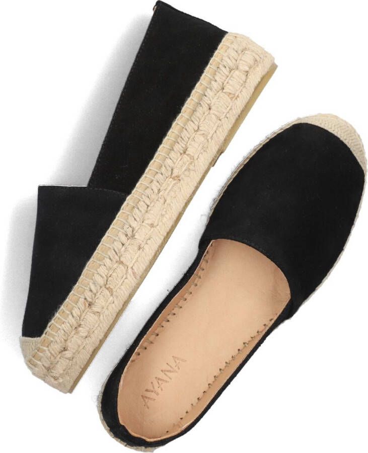 AYANA Yu736 Espadrilles Dames Zwart