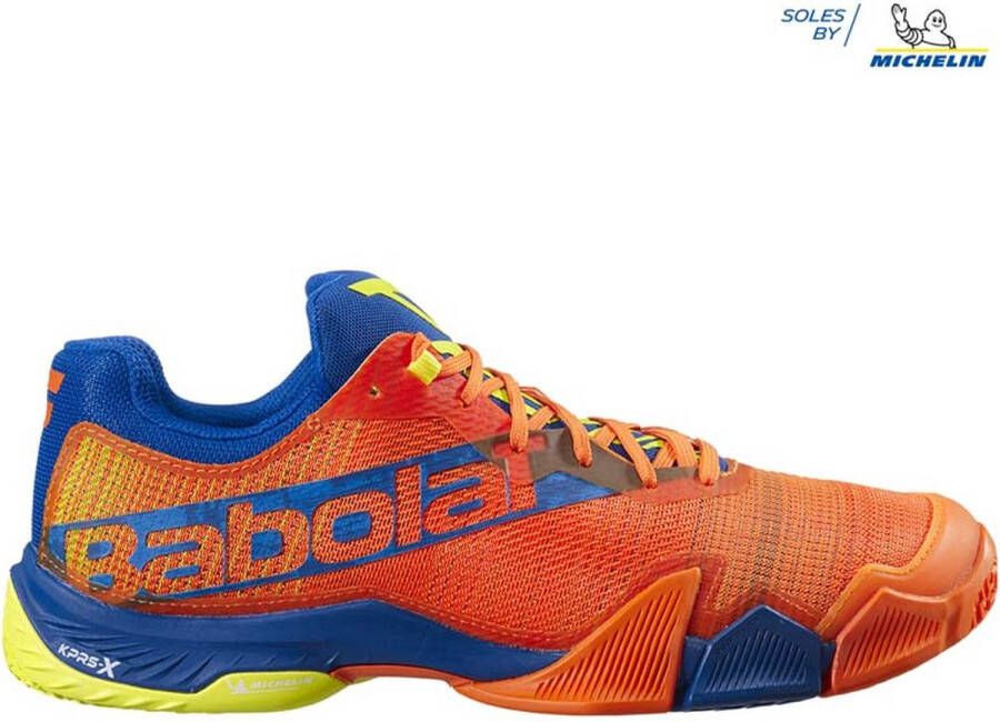 Babolat Jet Premura Heren Sportschoenen Padel Smashcourt Orange Blue