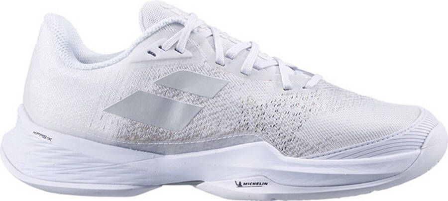 Babolat Jet Mach 3 All Court Dames Sportschoenen Tennis Smashcourt White Silver