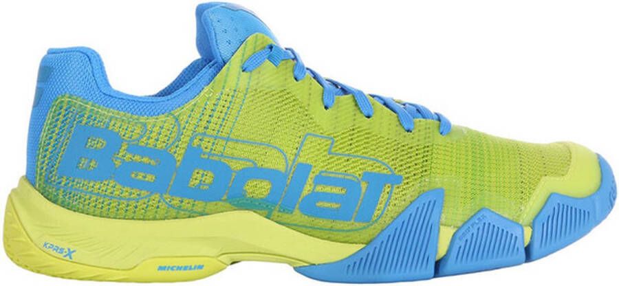 Babolat Jet Premura Padel Heren Sportschoenen Padel Smashcourt Yellow Blue