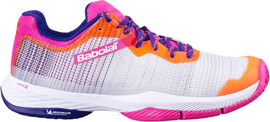 Babolat Jet Ritma Dames Sportschoenen Padel Smashcourt Grey Pink