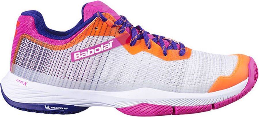 Babolat Jet Ritma Dames Sportschoenen Padel Smashcourt Grey Pink