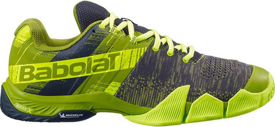 Babolat Movea Heren Sportschoenen Padel Smashcourt Green Yellow