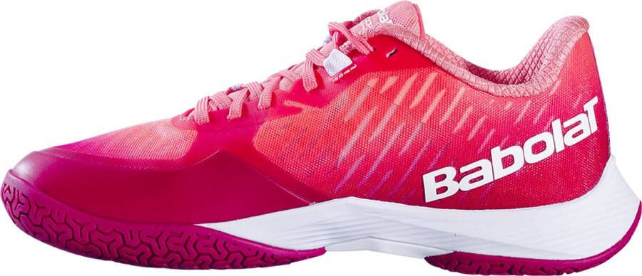 Babolat Shadow Tour 5 dames badmintonschoen rood wit