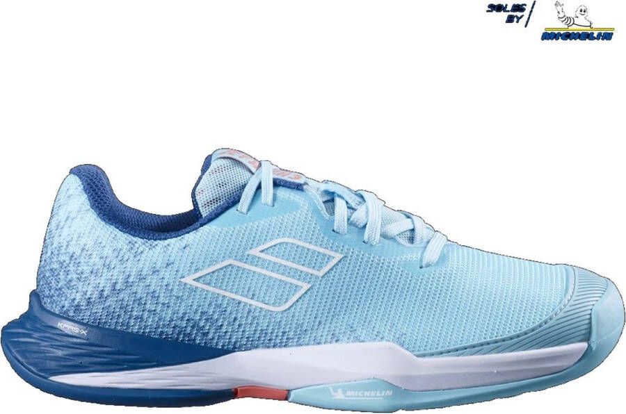 Babolat Tennisschoenen Jet Mach 3 Clay Junior Blauw Tennis Junior