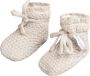 Baby's Only Slofjes teddy Willow Baby Schoentjes met teddy voering Baby Sokjes Warm Linen 100% ecologisch katoen GOTS - Thumbnail 2
