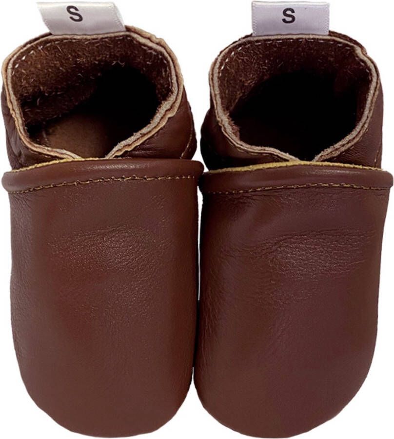 BabySteps slofjes Plain Chestnut