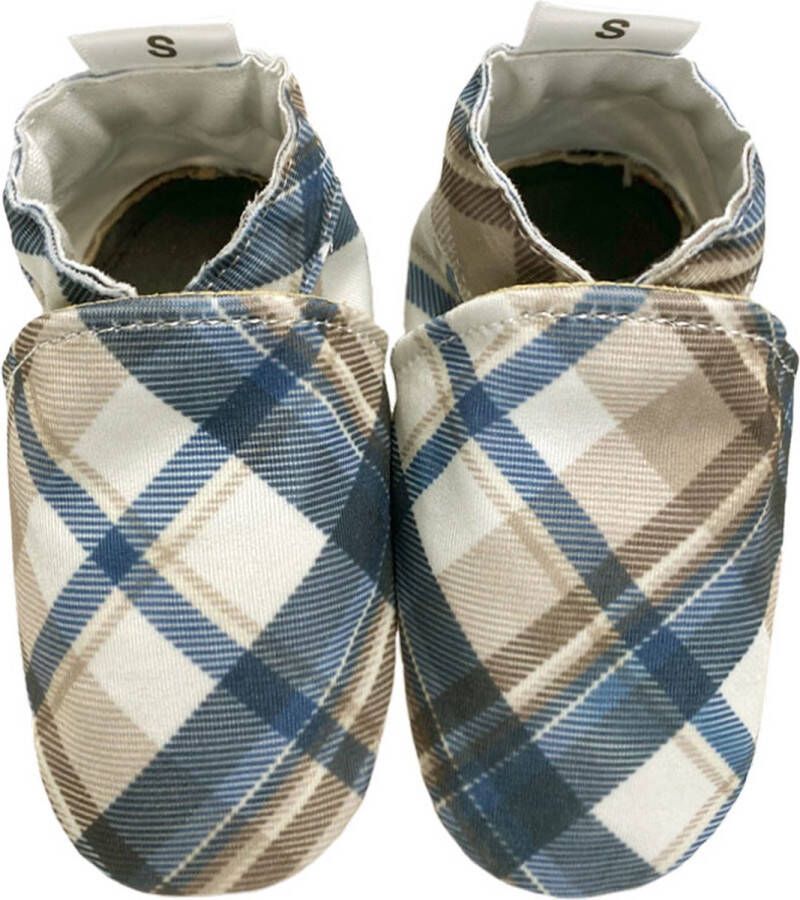 BabySteps babyslofjes Vegan Tartan Scotland