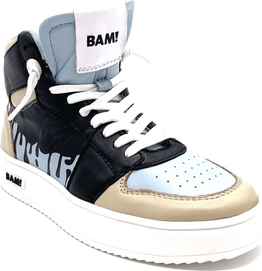 Bam sneakers voor kinderen hoog 37 Kinderen Blauw