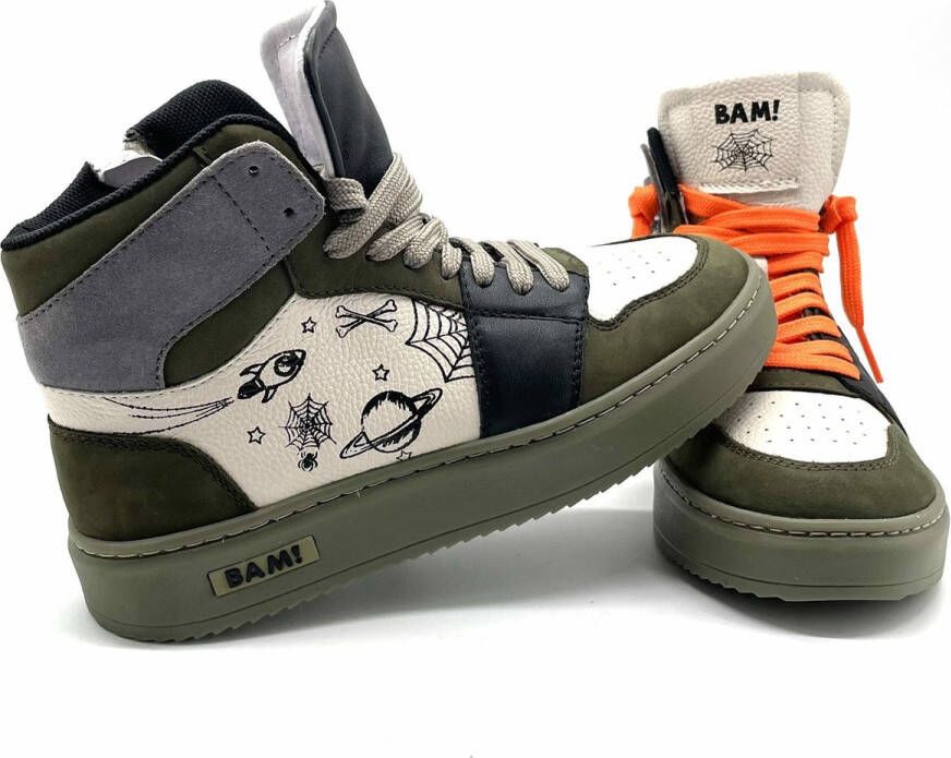 Bam sneakers voor kinderen tattoo 31 Kinderen Groen