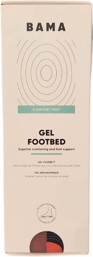 Bama Comfort Feet Gel Voetbed Leren Voetbed