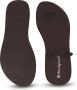 Bandajanas lage slipper donkerbruin - Thumbnail 1