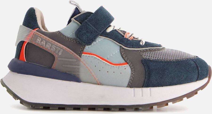 Barst! Sneakers blauw Leer Heren