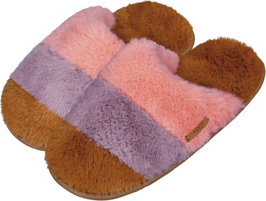 Barts Women's Sluppy Slippers Pantoffels roze bruin